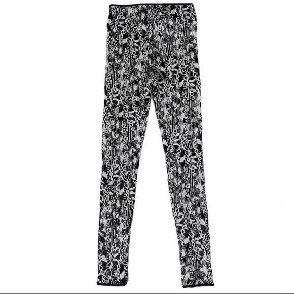 Black white sequin H&M Premier leggings - Picture 5 of 9